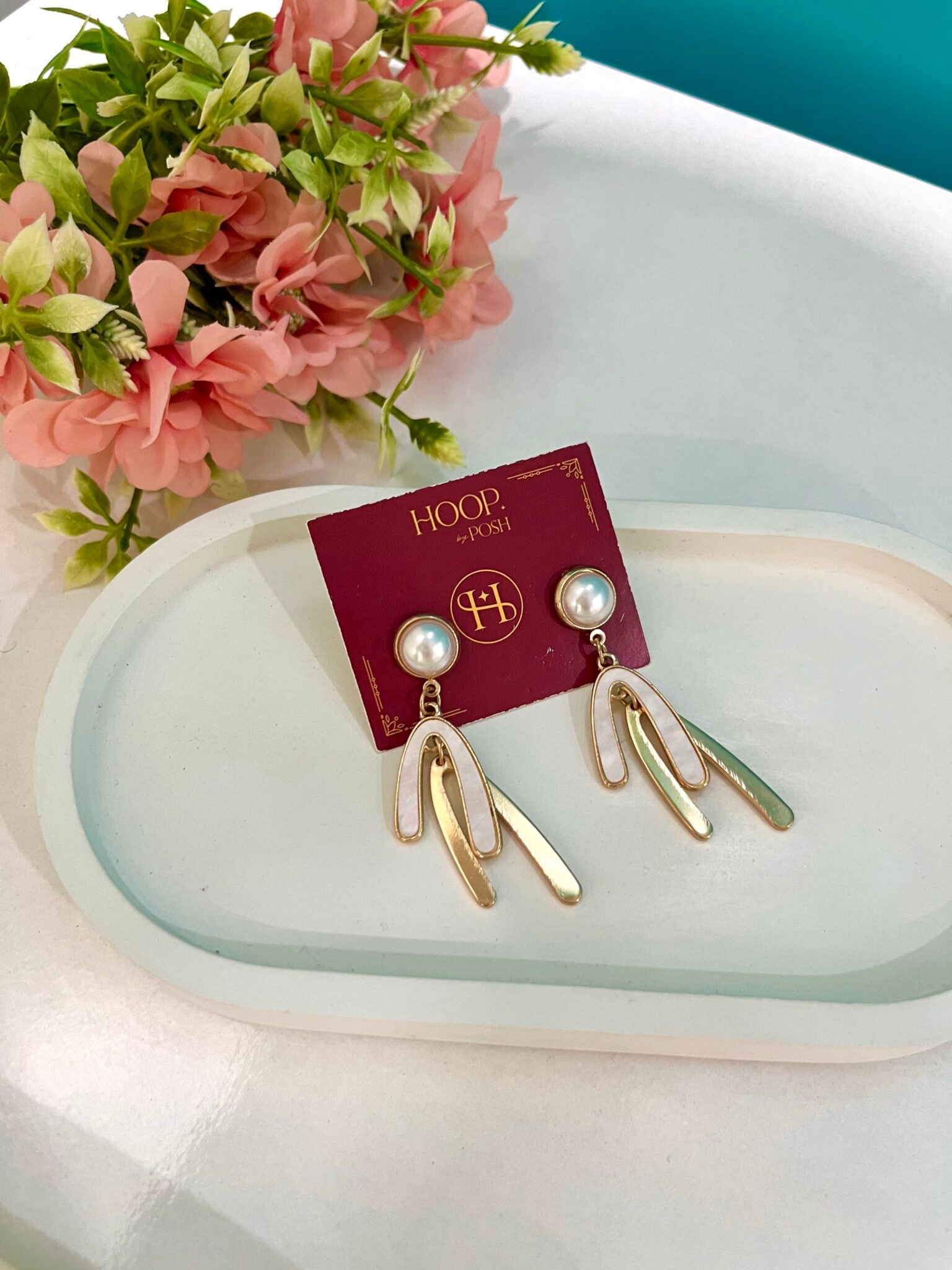 Lisa Pearl Drop Earrings