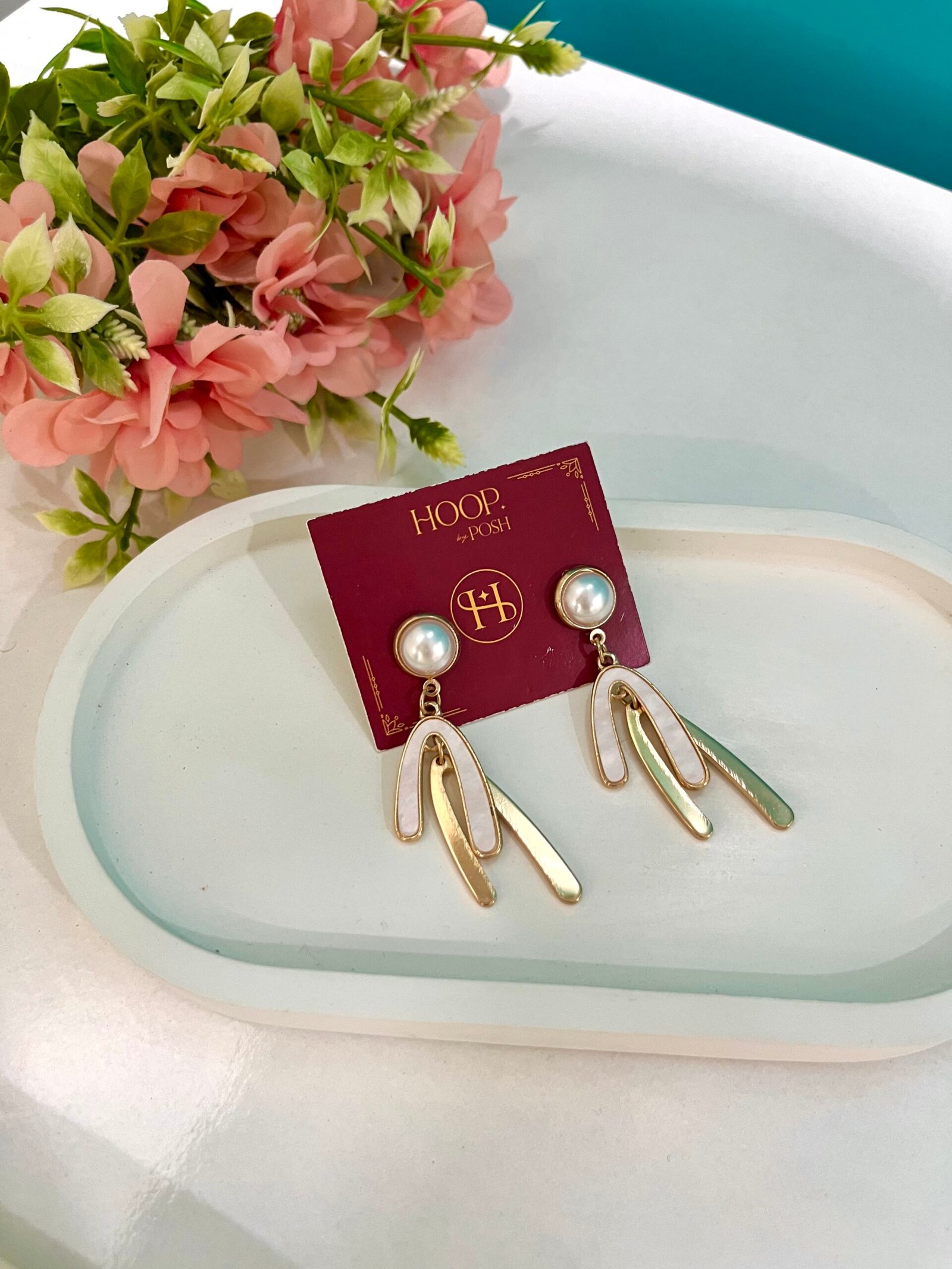 Lisa Pearl Drop Earrings