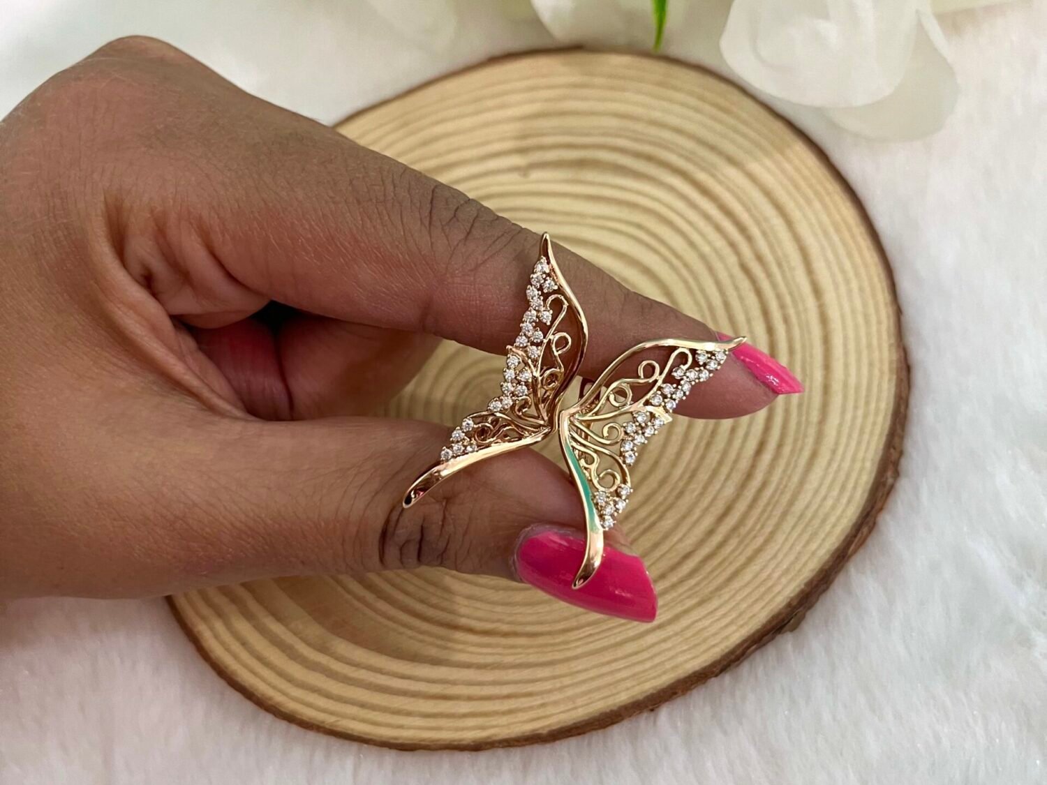 Winged Olivia Diamond Earrings