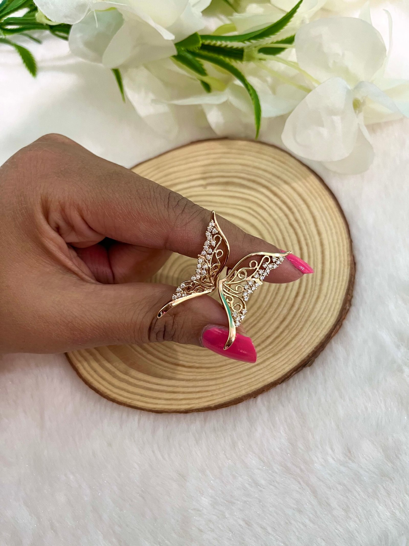 Winged Olivia Diamond Earrings