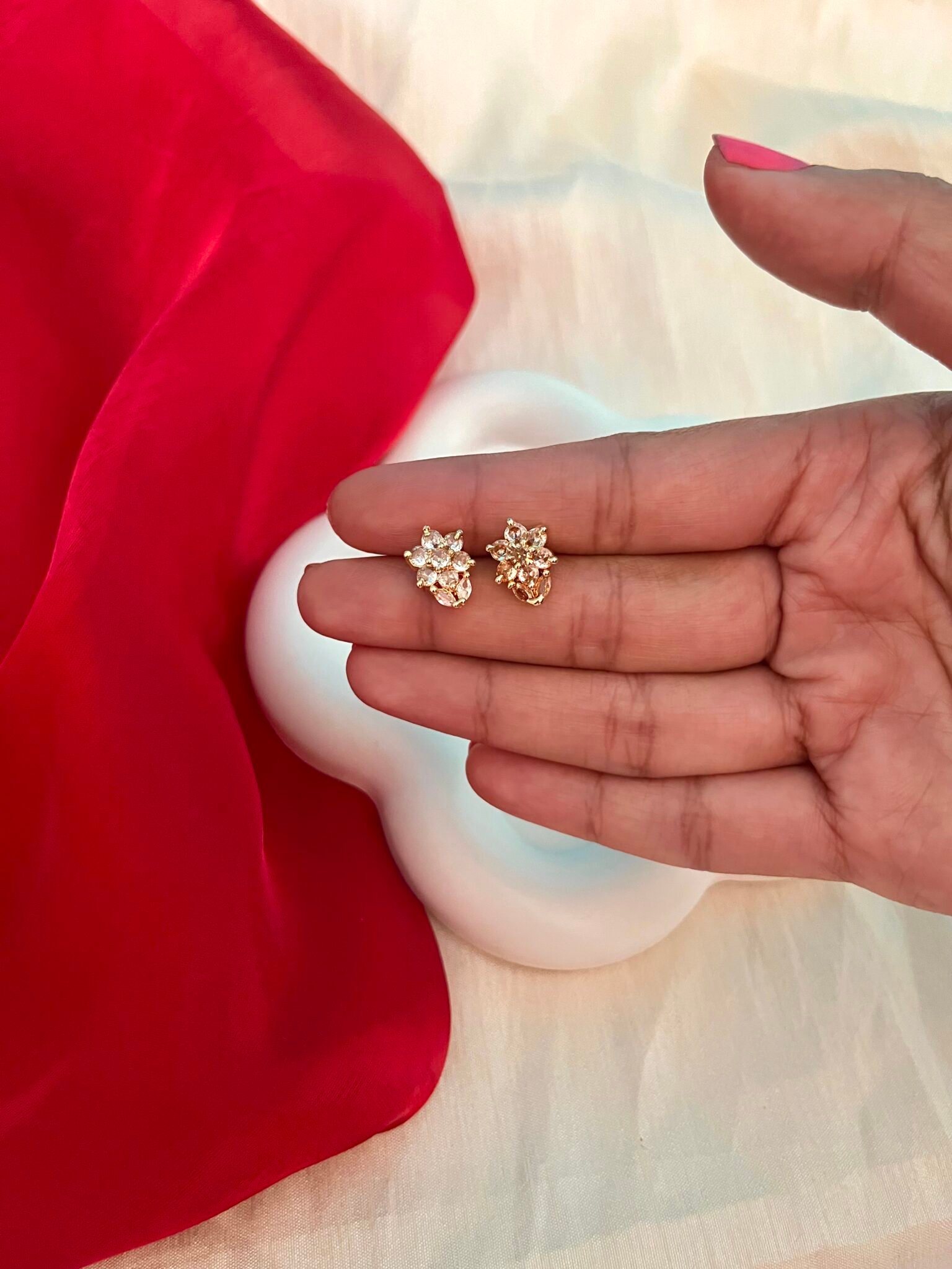 Gia Diamond Stud Earrings