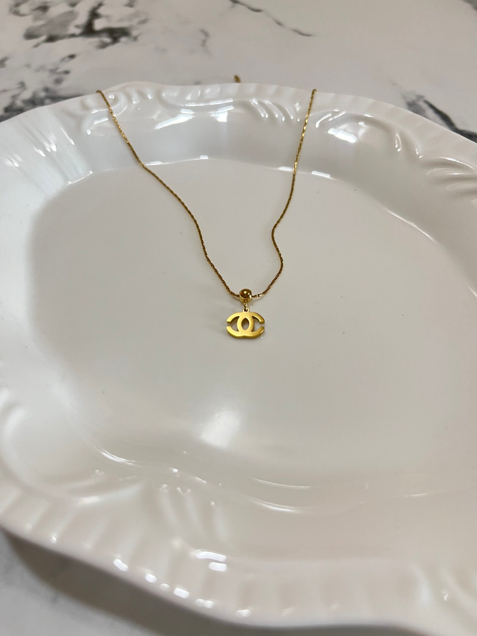 Chic CC Necklace